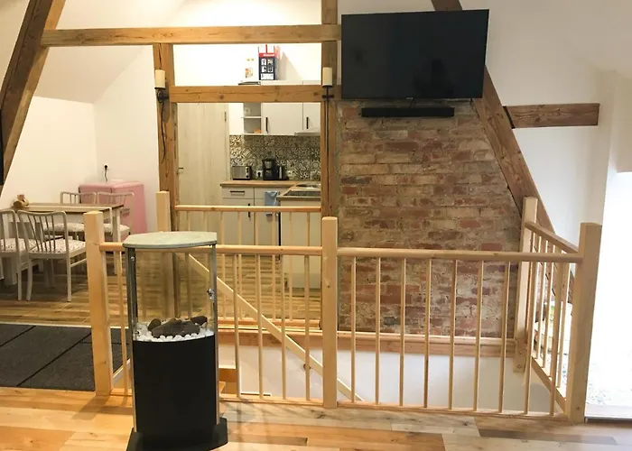 Zschampert Hof Bei Leipzig Ruhige Ferienwohnung Bauernhof Fuer 4-5 Personen